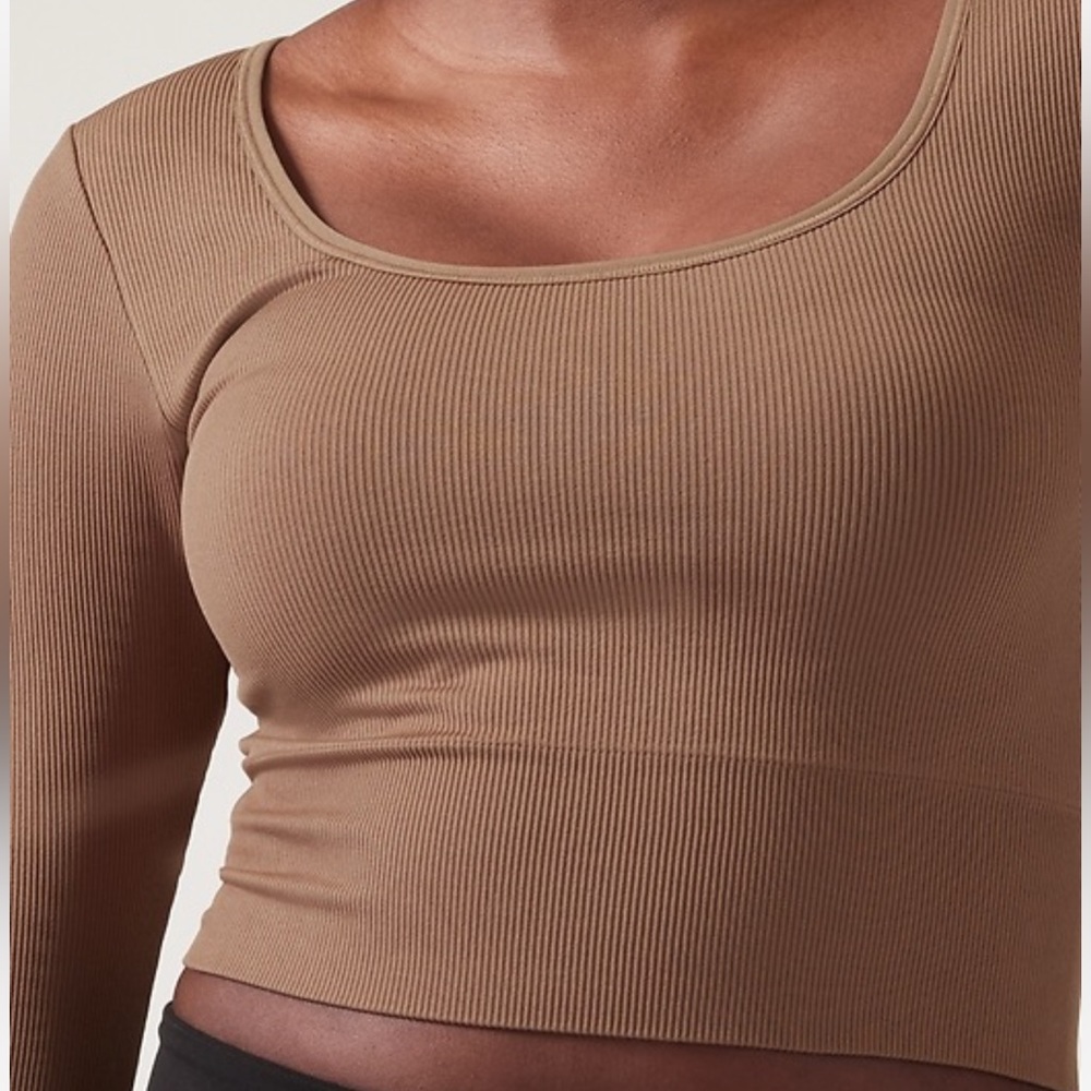Athleta Ribbed Seamless Top - Picture 2 of 6